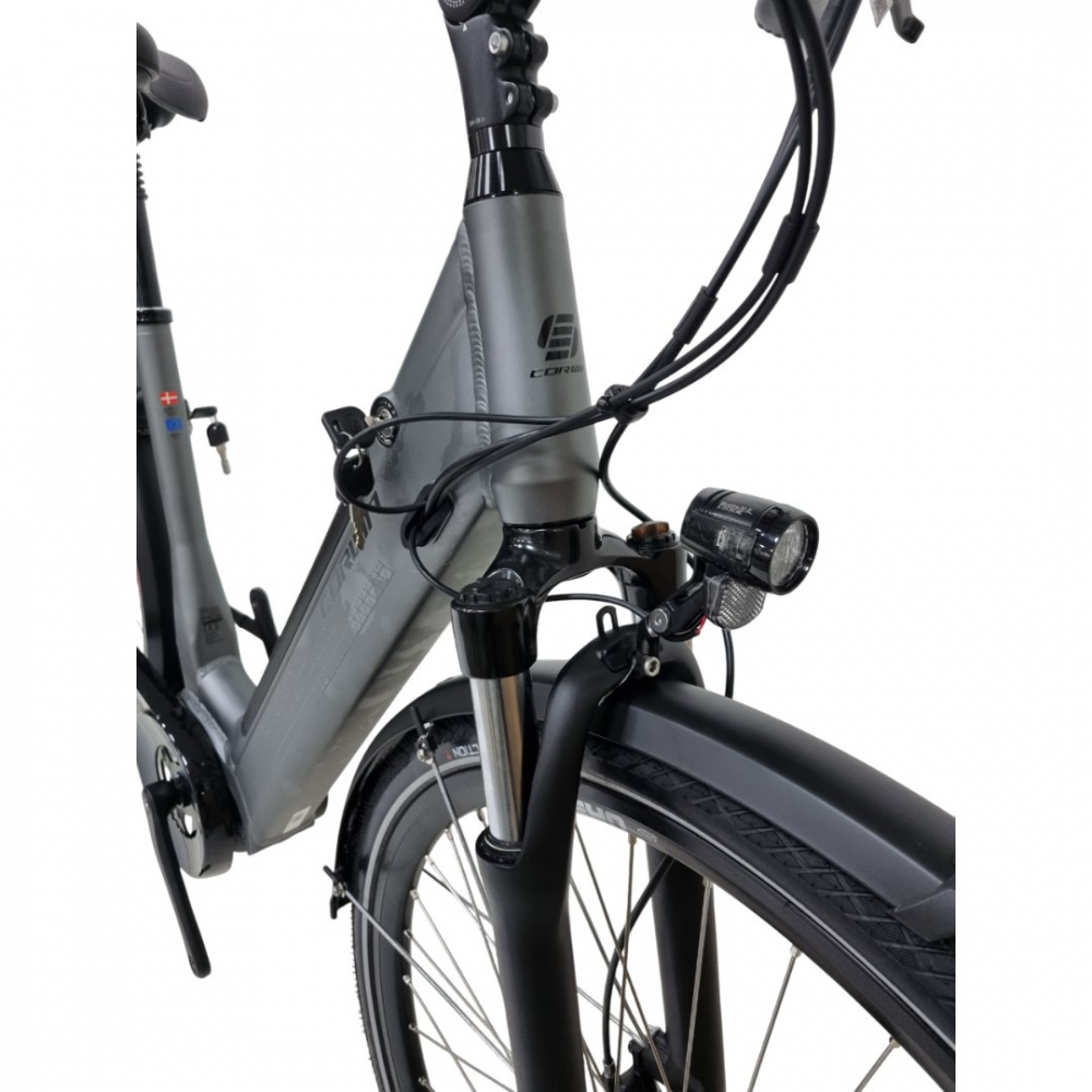 Bicicleta Electrica Corwin 28426 - 28 Inch, motor central, L, Gri [3]