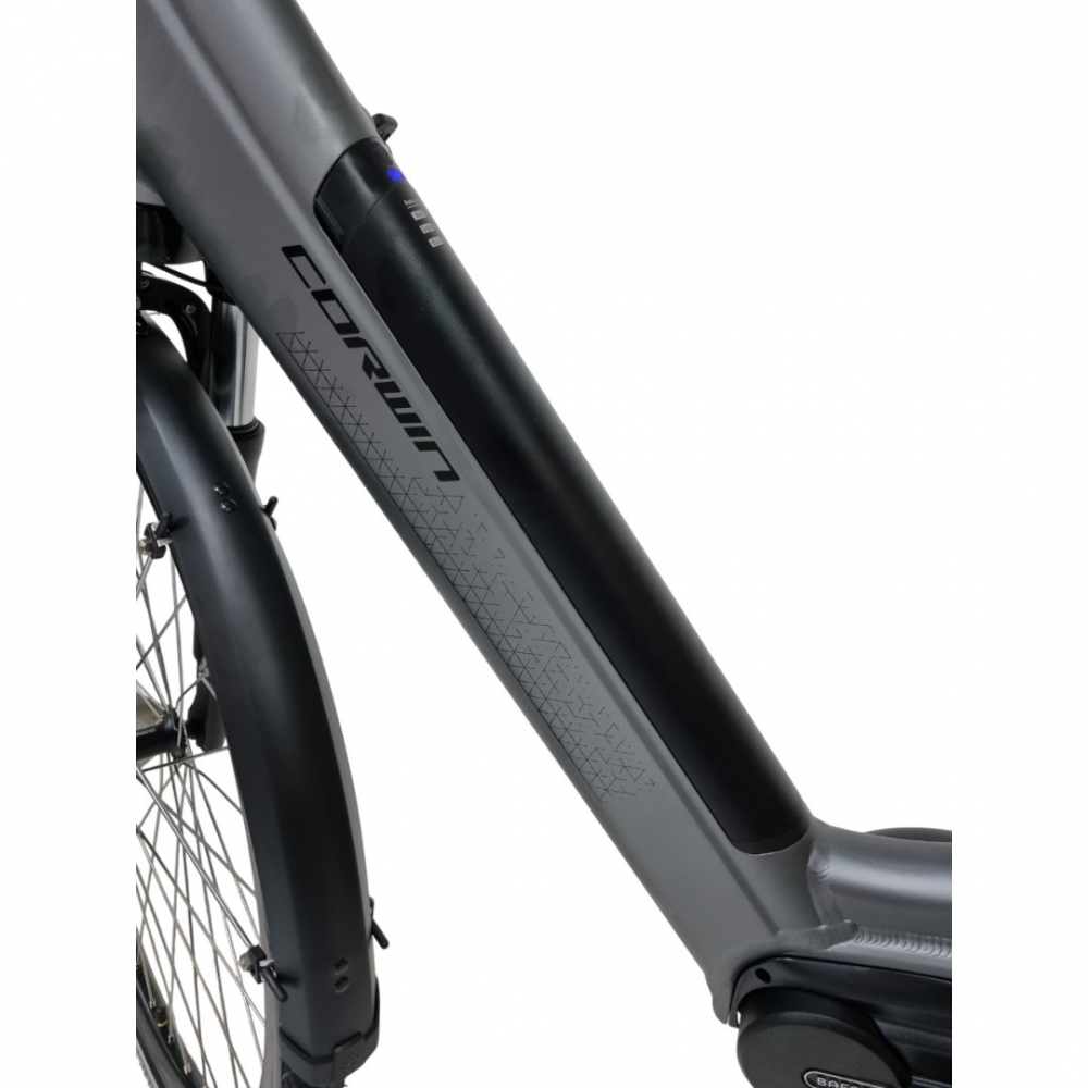 Bicicleta Electrica Corwin 28426 - 28 Inch, motor central, L, Gri [4]