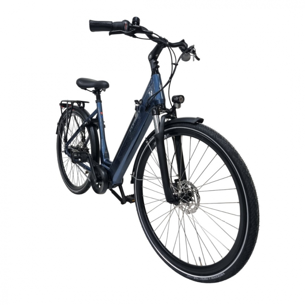 Bicicleta Electrica Corwin 28426 - 28 Inch, motor central, XL, Albastru [2]