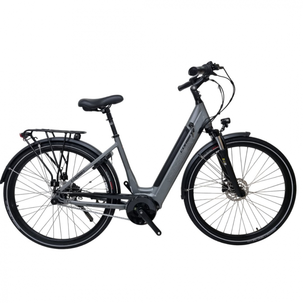 Bicicleta Electrica Corwin 28426 - 28 Inch, motor central, XL, Gri [1]