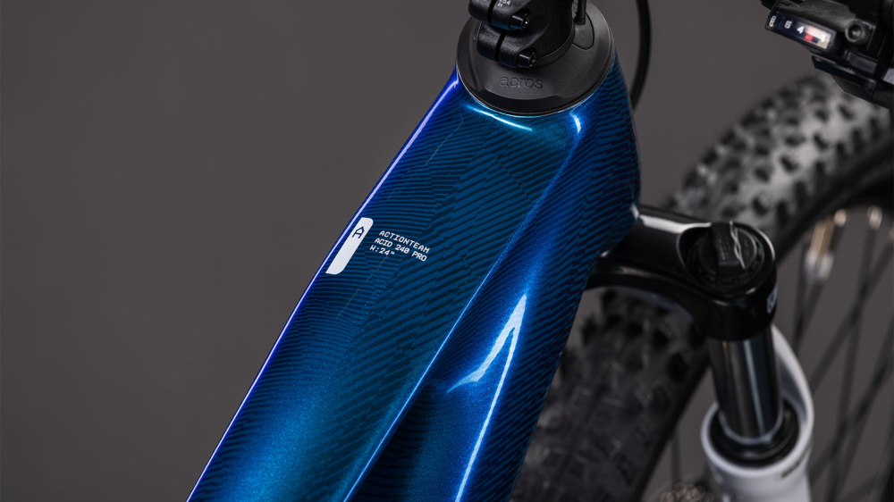 BICICLETA ELECTRICA CUBE ACID 240 HYBRID ROOKIE PRO 400X ACTIONTEAM 2026 24inch [2]