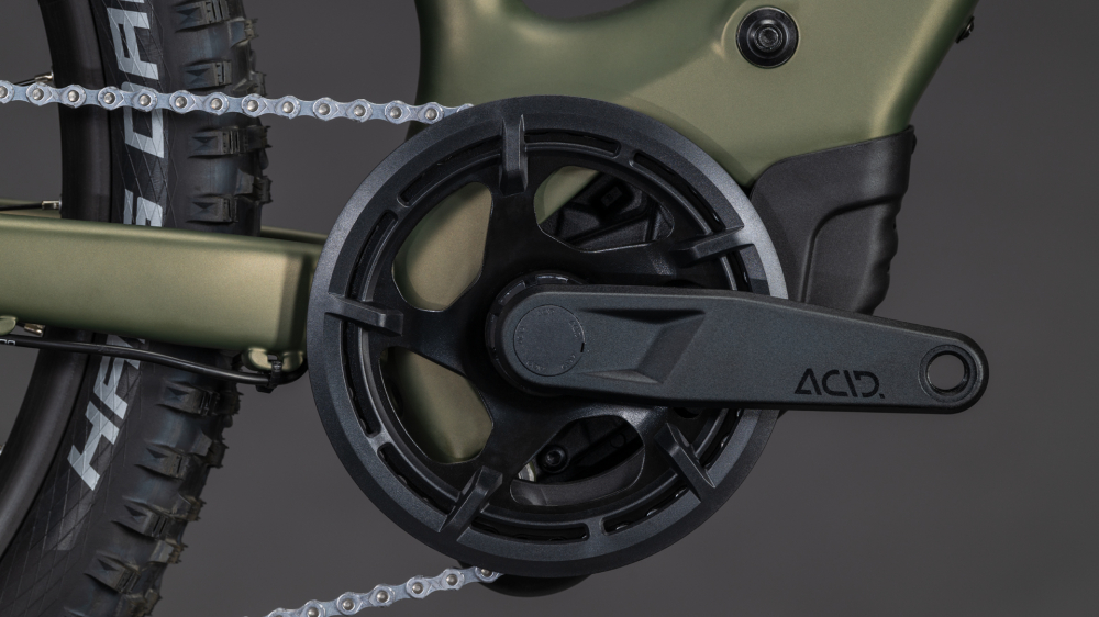 BICICLETA ELECTRICA CUBE ACID 240 HYBRID ROOKIE SLX 400X REEDGREEN MATRIX 2026 24inch [4]