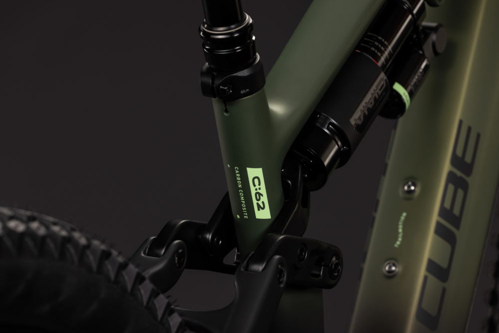 BICICLETA ELECTRICA CUBE AMS HYBRID 177 C:62 TM 600X REEDGREEN GILLS 2027 M [3]