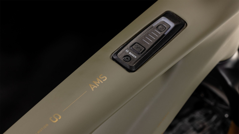 BICICLETA ELECTRICA CUBE AMS HYBRID ONE44 C:68X SUPER TM 400X 29 DUSTYOLIVE/N/GOLD S [4]