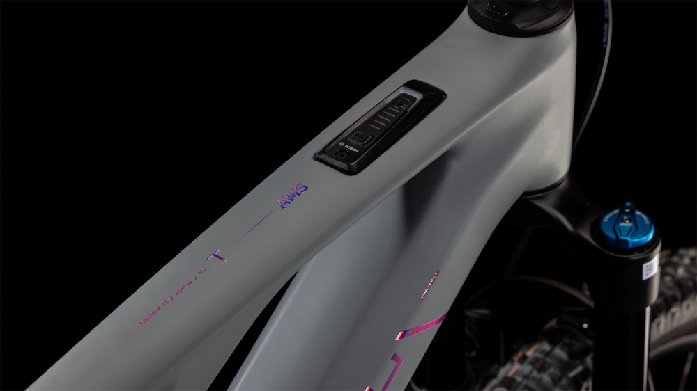 BICICLETA ELECTRICA CUBE AMS HYBRID ONE44 C:68X TM 400X 29 SWAMPGREY/N/PURPLEREFLEX S [4]