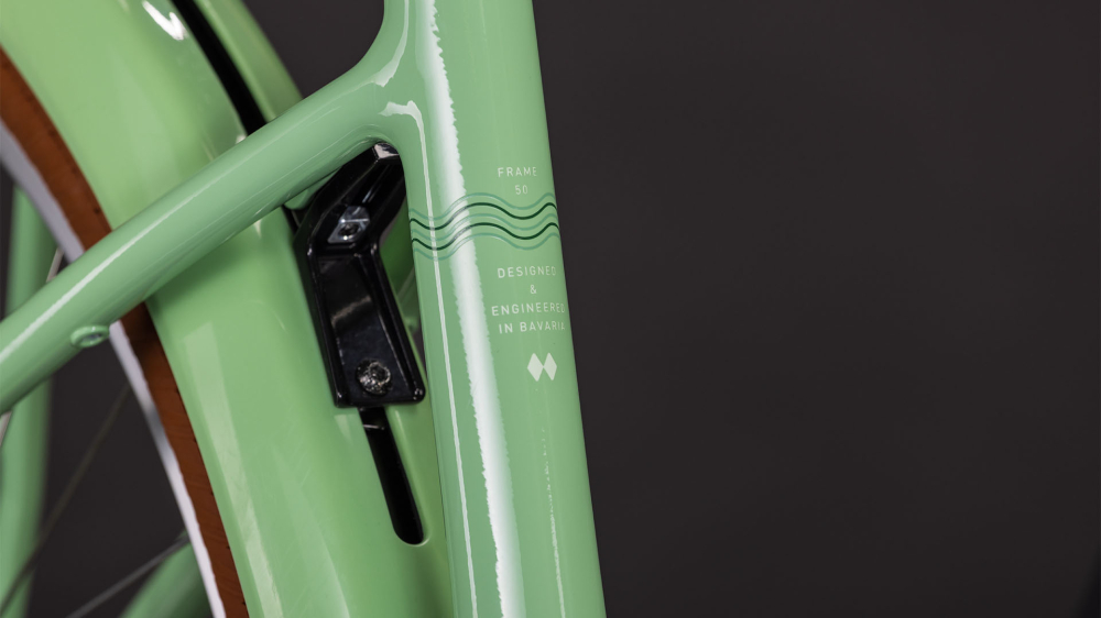 BICICLETA ELECTRICA CUBE ARUBA HYBRID 600 EASY ENTRY CACTUS BROWN 2026 50 cm [4]