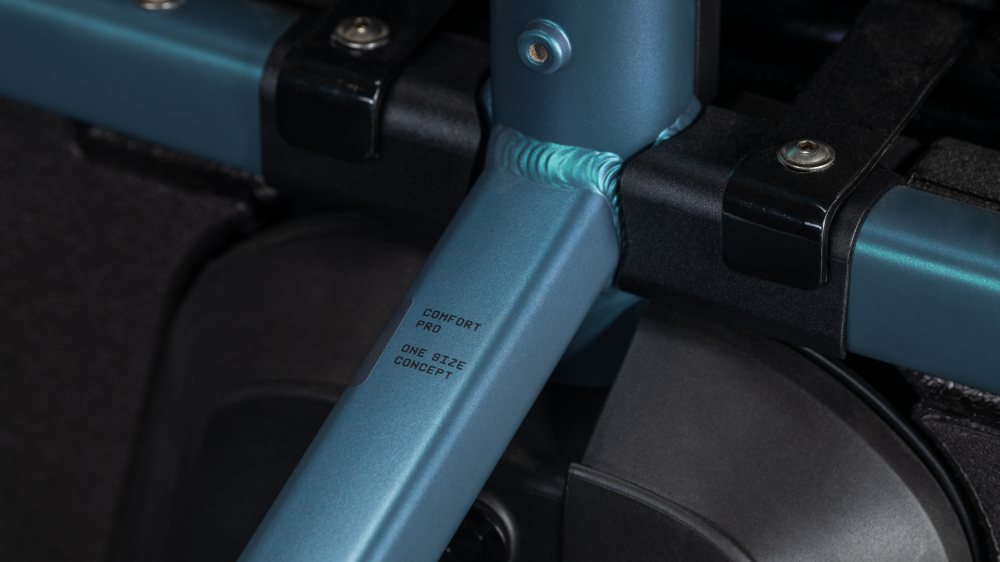 BICICLETA ELECTRICA CUBE CARGO HYBRID COMFORT PRO FAMILY 800 SMARAGDGREY REFLEX 2026 One Size [2]