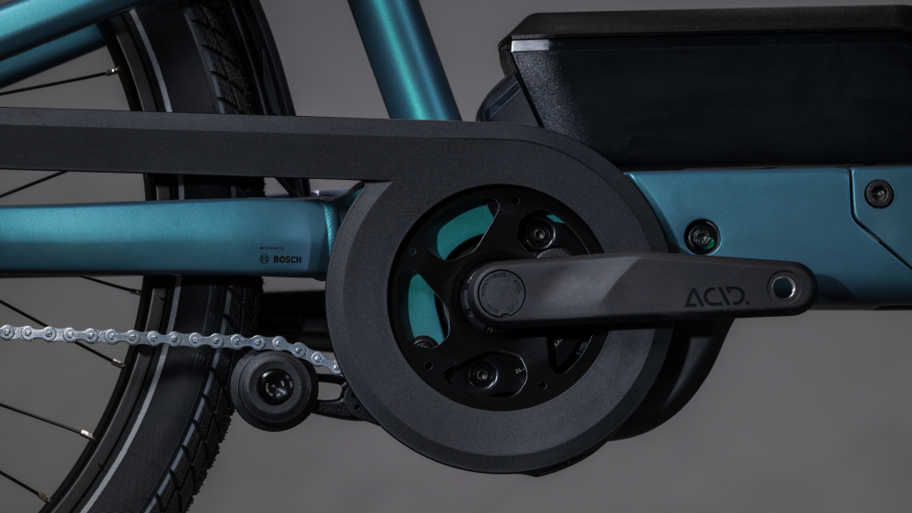 BICICLETA ELECTRICA CUBE CARGO HYBRID COMFORT PRO FAMILY 800 SMARAGDGREY REFLEX 2026 One Size [5]