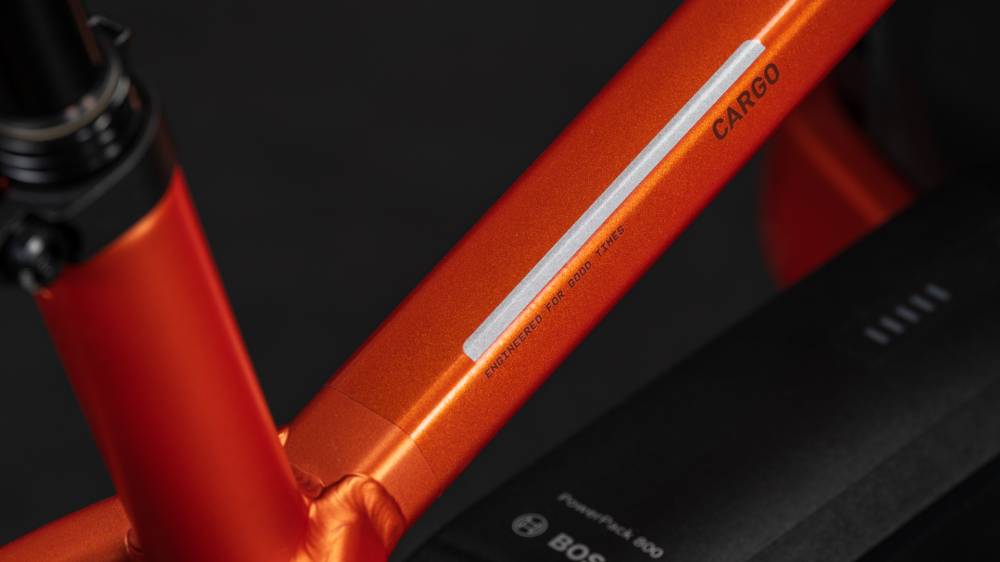 BICICLETA ELECTRICA CUBE CARGO HYBRID COMFORT SLX 800 RUSTORANGE REFLEX 2026 One Size [3]