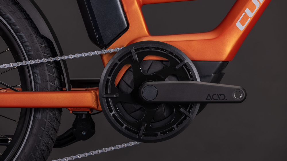 BICICLETA ELECTRICA CUBE COMPACT HYBRID 545 RUSTORANGE REFLEX 2026 One Size [4]