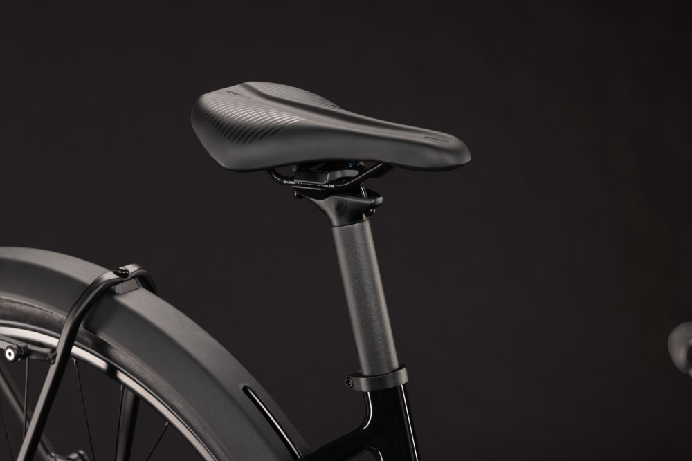 BICICLETA ELECTRICA CUBE EDITOR HYBRID PRO 360 FE TRAPEZE BLACK IRONGREY 2027 50 cm [2]