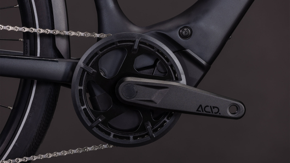 BICICLETA ELECTRICA CUBE EDITOR HYBRID PRO 400X FE TRAPEZE COAL PRISM 2026 54 cm [4]