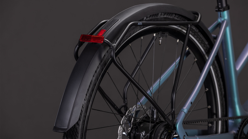 BICICLETA ELECTRICA CUBE EDITOR HYBRID SLT 400X FE TRAPEZE SMARAGDGREY PRISM 2026 58 cm [4]