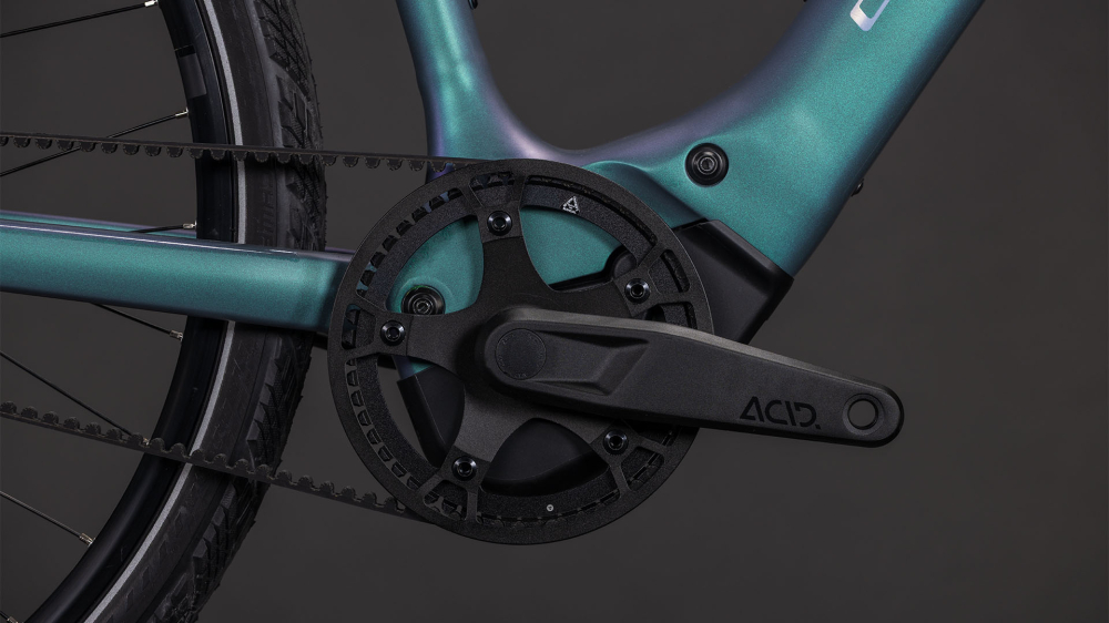 BICICLETA ELECTRICA CUBE EDITOR HYBRID SLT 400X SMARAGDGREY PRISM 2026 58 cm [5]