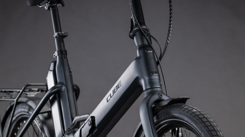 BICICLETA ELECTRICA CUBE FOLD HYBRID 545 COAL REFLEX 2026 One Size [5]