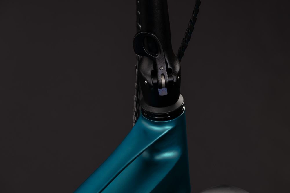 BICICLETA ELECTRICA CUBE FOLD HYBRID DELUXE 540 METALLICPETROL SEA 2027 One Size [5]