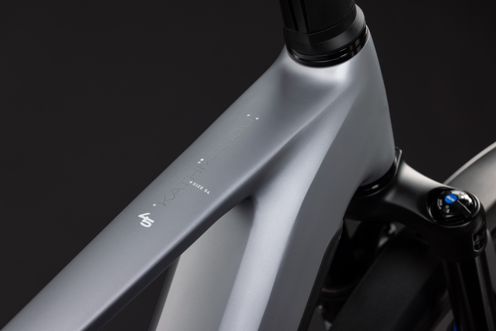 BICICLETA ELECTRICA CUBE KATHMANDU HYBRID 45 800 SLATEGREY CHROME 2027 58 cm [3]