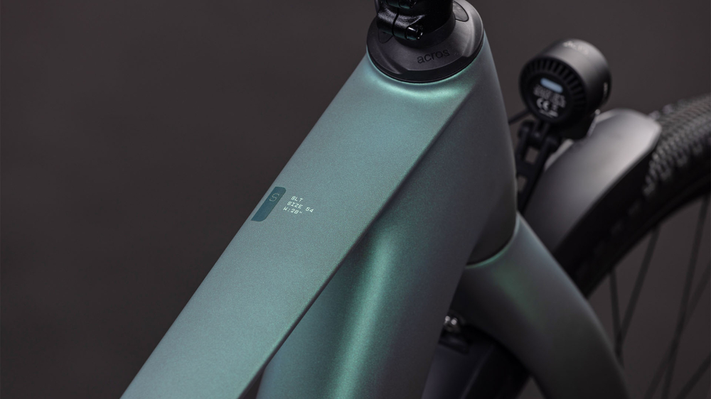 BICICLETA ELECTRICA CUBE KATHMANDU HYBRID C:62 SLT 400X SEAFOAM CHROME 2026 54 cm [2]