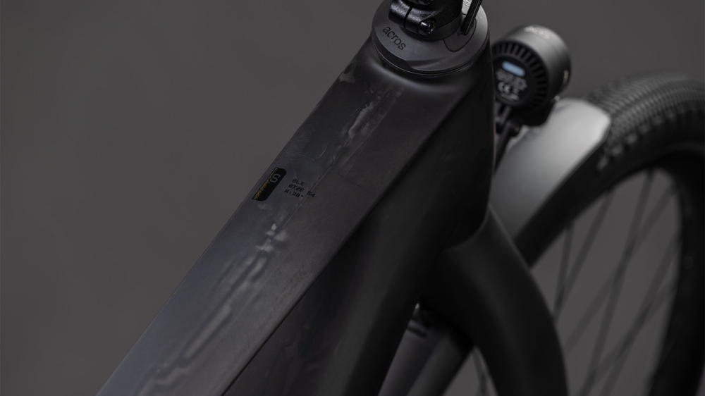 BICICLETA ELECTRICA CUBE KATHMANDU HYBRID C:62 SLX 400X LIQUIDBLACK BLUEDUST 2026 50 cm [2]