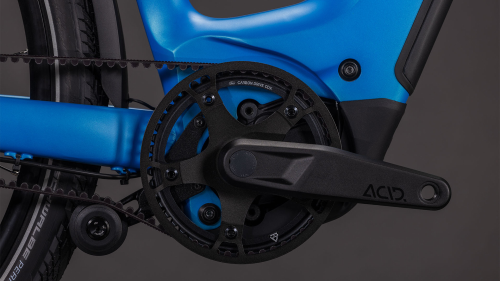 BICICLETA ELECTRICA CUBE KATHMANDU HYBRID COMFORT PRO 800 EASY ENTRY AZURE BLACK 2026 58cm [5]