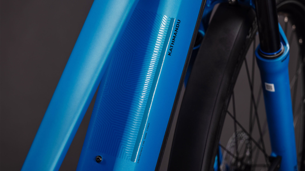 BICICLETA ELECTRICA CUBE KATHMANDU HYBRID COMFORT PRO 800 TRAPEZE AZURE BLACK 2026 50 cm [3]