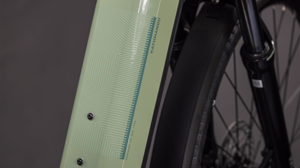 BICICLETA ELECTRICA CUBE KATHMANDU HYBRID ONE 800 EASY ENTRY PEA GREEN 2026 54 cm [3]