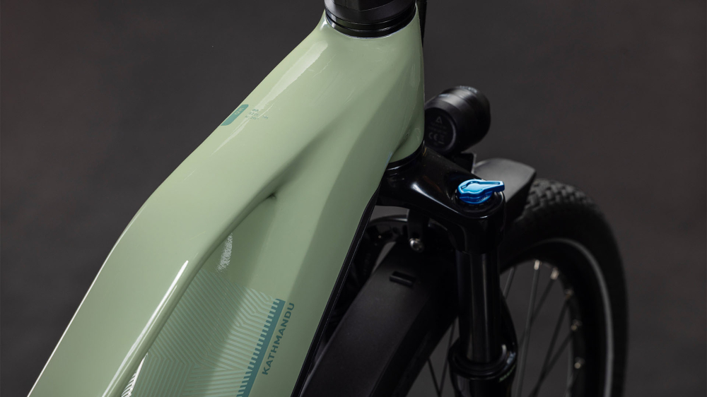 BICICLETA ELECTRICA CUBE KATHMANDU HYBRID ONE 800 TRAPEZE PEA GREEN 2026 54 cm [2]