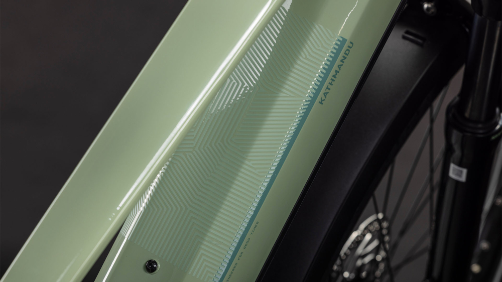 BICICLETA ELECTRICA CUBE KATHMANDU HYBRID ONE 800 TRAPEZE PEA GREEN 2026 58cm [3]