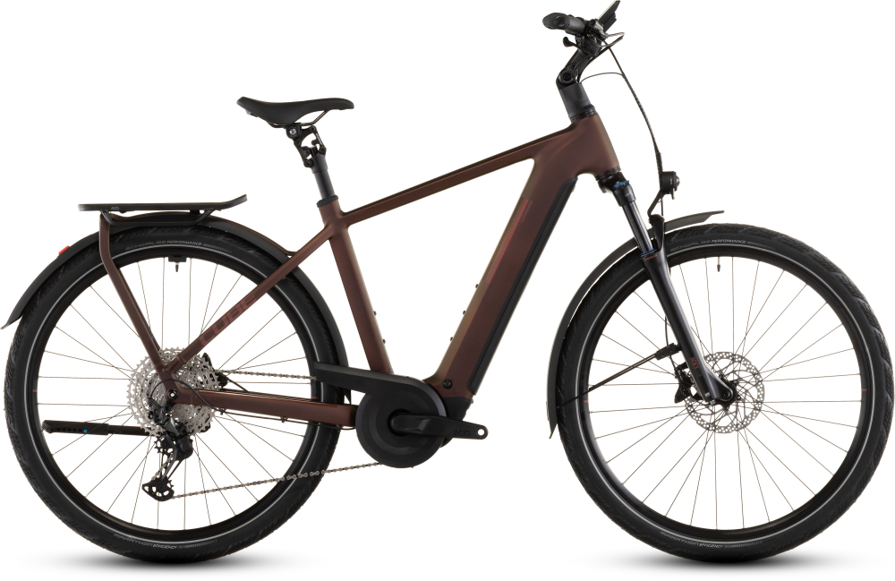 BICICLETA ELECTRICA CUBE KATHMANDU HYBRID PRO 800 SUNGLOW CHROME 2026 50 cm [2]