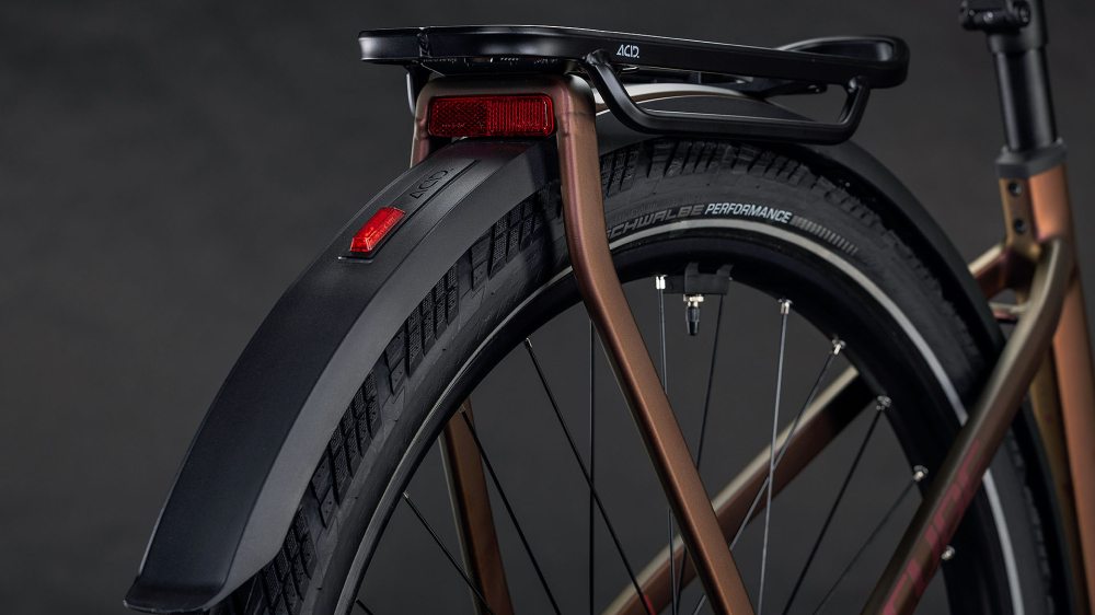 BICICLETA ELECTRICA CUBE KATHMANDU HYBRID PRO 800 TRAPEZE SUNGLOW CHROME 2026 46 cm [5]