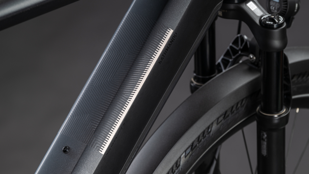 BICICLETA ELECTRICA CUBE KATHMANDU HYBRID SLX 800 SILVERDUST CHROME 2026 54 cm [3]