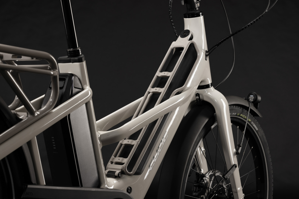 BICICLETA ELECTRICA CUBE LONGTAIL HYBRID 800 GREYBEIGE GREY 2027 One Size [5]