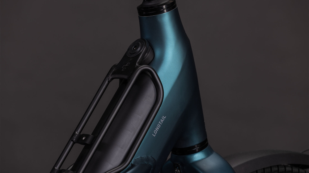 BICICLETA ELECTRICA CUBE LONGTAIL HYBRID 800 ROYALGREEN BLACK 2026 One Size [2]