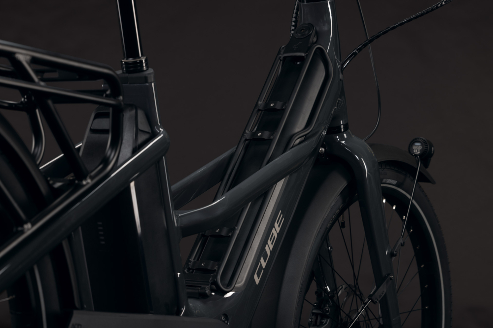 BICICLETA ELECTRICA CUBE LONGTAIL HYBRID DELUXE 800 SHADOWGREY GREY 2027 One Size [3]