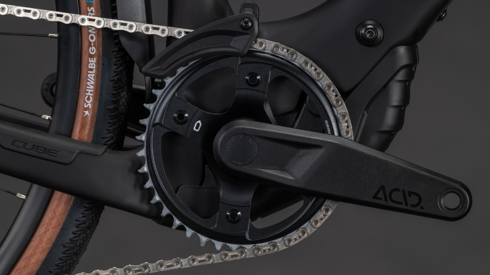 BICICLETA ELECTRICA CUBE NUROAD HYBRID C:62 EXC 400X FE BLACKLINE 2026 XL [4]