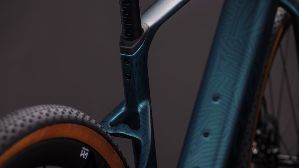 BICICLETA ELECTRICA CUBE NUROAD HYBRID C:62 SLT 400X ROYALGREEN CRISSCROSS 2026 XL [3]