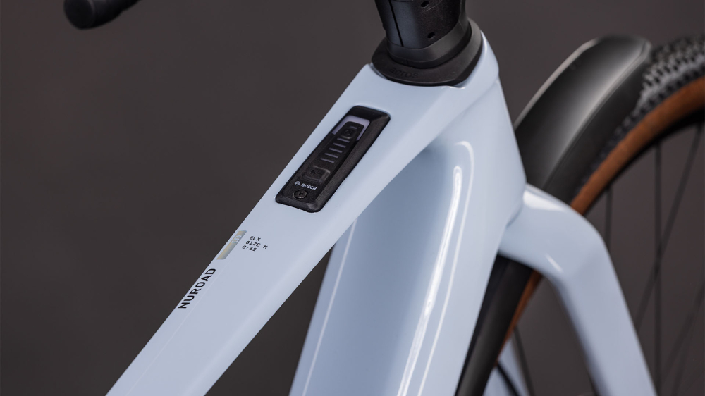 BICICLETA ELECTRICA CUBE NUROAD HYBRID C:62 SLX 400X FE ICEBLUE PRISM 2026 XS [2]