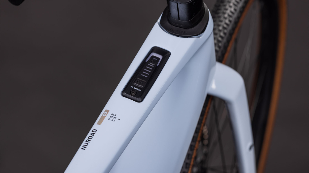 BICICLETA ELECTRICA CUBE NUROAD HYBRID C:62 SLX 400X ICEBLUE PRISM 2026 XL [2]