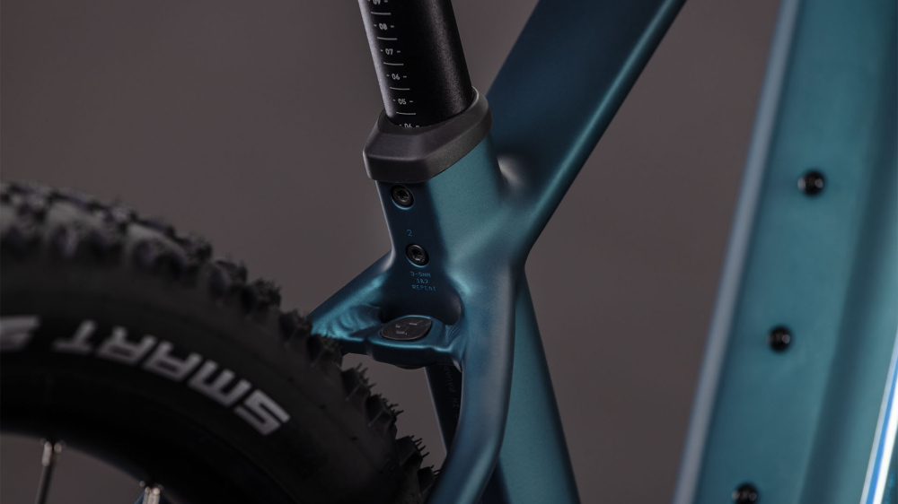 BICICLETA ELECTRICA CUBE REACTION HYBRID ONE 600 ROYALGREEN PRISM 2026 cadru M (18") - roti 29 [4]