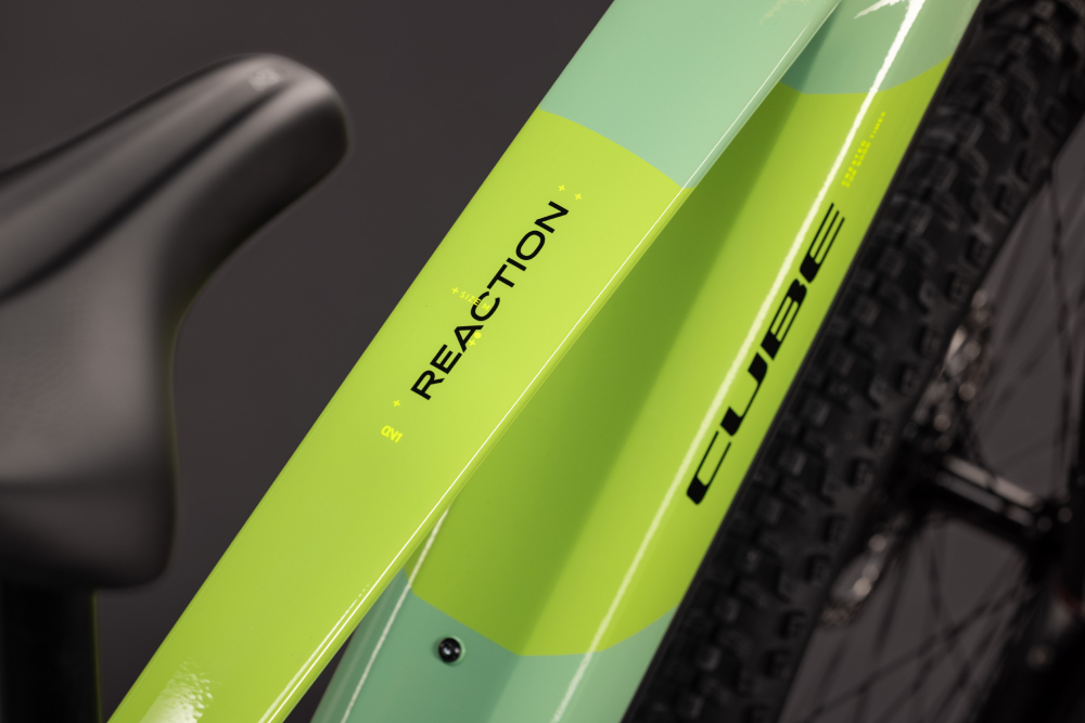 BICICLETA ELECTRICA CUBE REACTION HYBRID ONE 720  CACTUS BLACK 2027 cadru XL (22") - roti 29 [3]