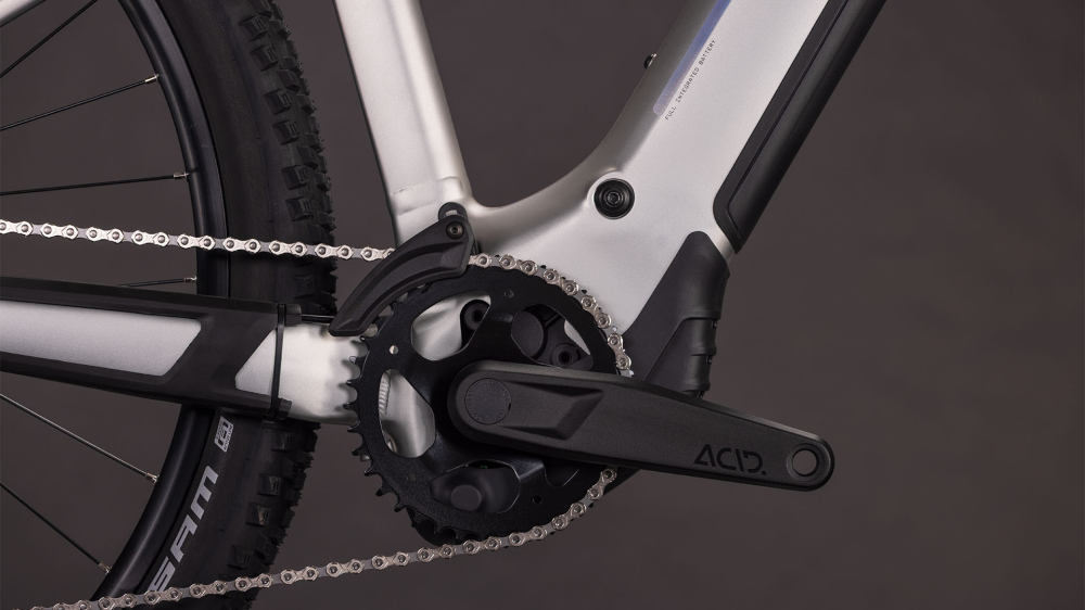 BICICLETA ELECTRICA CUBE REACTION HYBRID ONE 800 SLEEKGREY PRISM 2026 cadru XL (22") - roti 29 [5]