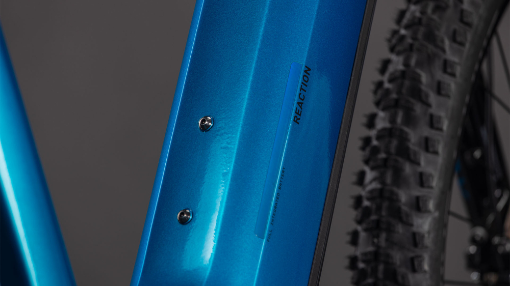 BICICLETA ELECTRICA CUBE REACTION HYBRID PERFORMANCE 600 EASY ENTRY ELECTRICBLUE DAZZLE 2026 cadru L (20") - roti 29 [3]