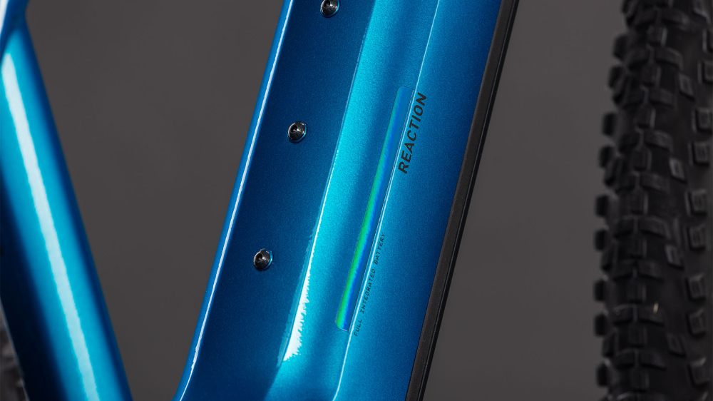 BICICLETA ELECTRICA CUBE REACTION HYBRID PERFORMANCE 600 ELECTRICBLUE DAZZLE 2026 cadru S (16") - roti 27.5 [3]