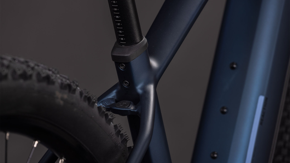 BICICLETA ELECTRICA CUBE REACTION HYBRID PERFORMANCE 600 INDIGOBLUE REFLEX 2026 cadru S (16") - roti 27.5 [4]