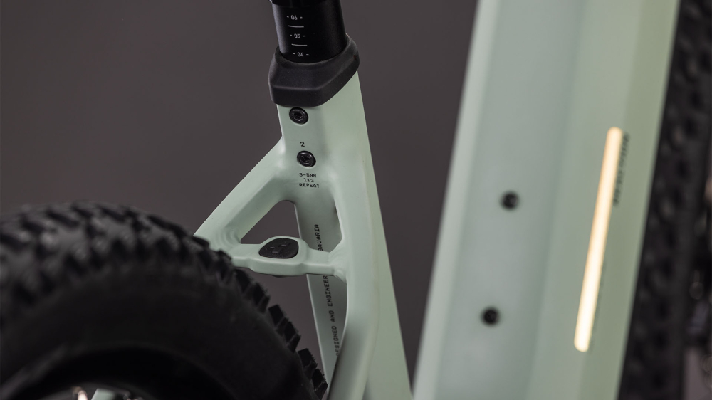 BICICLETA ELECTRICA CUBE REACTION HYBRID PRO 800 EASY ENTRY DESERTSTONE DRIEDHERBS 2026 cadru XL (22") - roti 29 [4]
