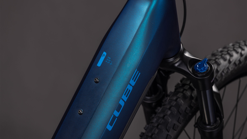 BICICLETA ELECTRICA CUBE REACTION HYBRID PRO 800 EASY ENTRY NEBULAR DAZZLE 2026 cadru M (18") - roti 29 [2]