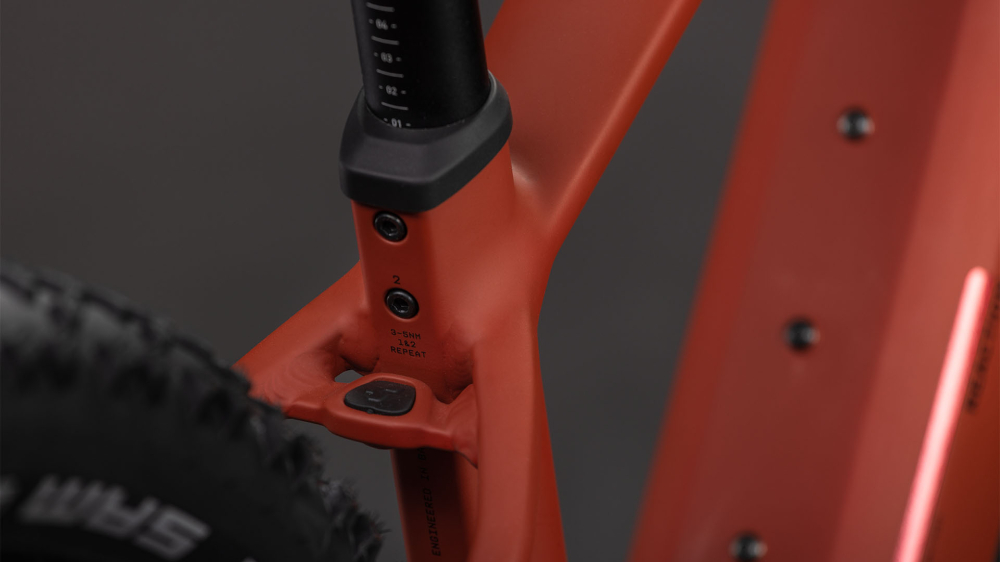 BICICLETA ELECTRICA CUBE REACTION HYBRID RACE 800 AMBER BLACK 2026 cadru L (20") - roti 29 [5]