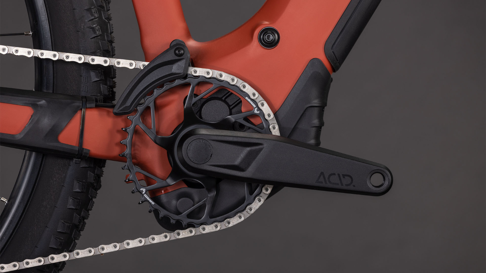 BICICLETA ELECTRICA CUBE REACTION HYBRID RACE 800 AMBER BLACK 2026 cadru S (16") - roti 27.5 [2]