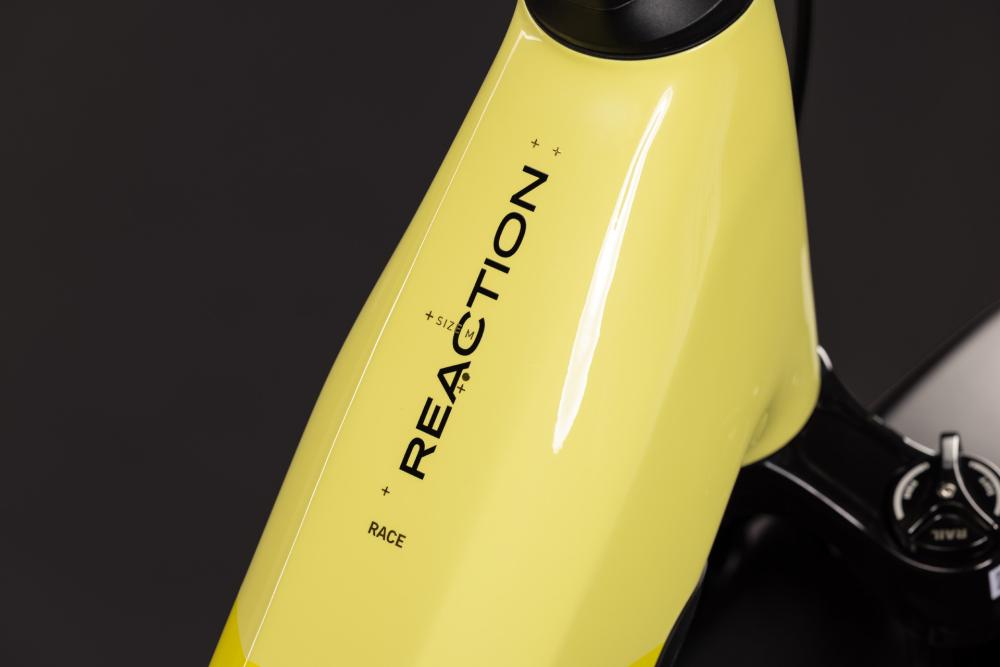 BICICLETA ELECTRICA CUBE REACTION HYBRID RACE 800 FE EASY ENTRY BANANASPLIT BLACK 2027 L [3]