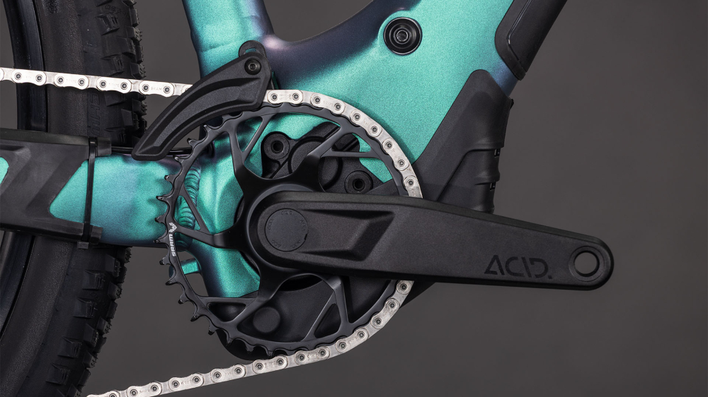 BICICLETA ELECTRICA CUBE REACTION HYBRID RACE 800 TRAPEZE POLARLIGHT PRISM 2026 cadru L (20") - roti 29 [2]